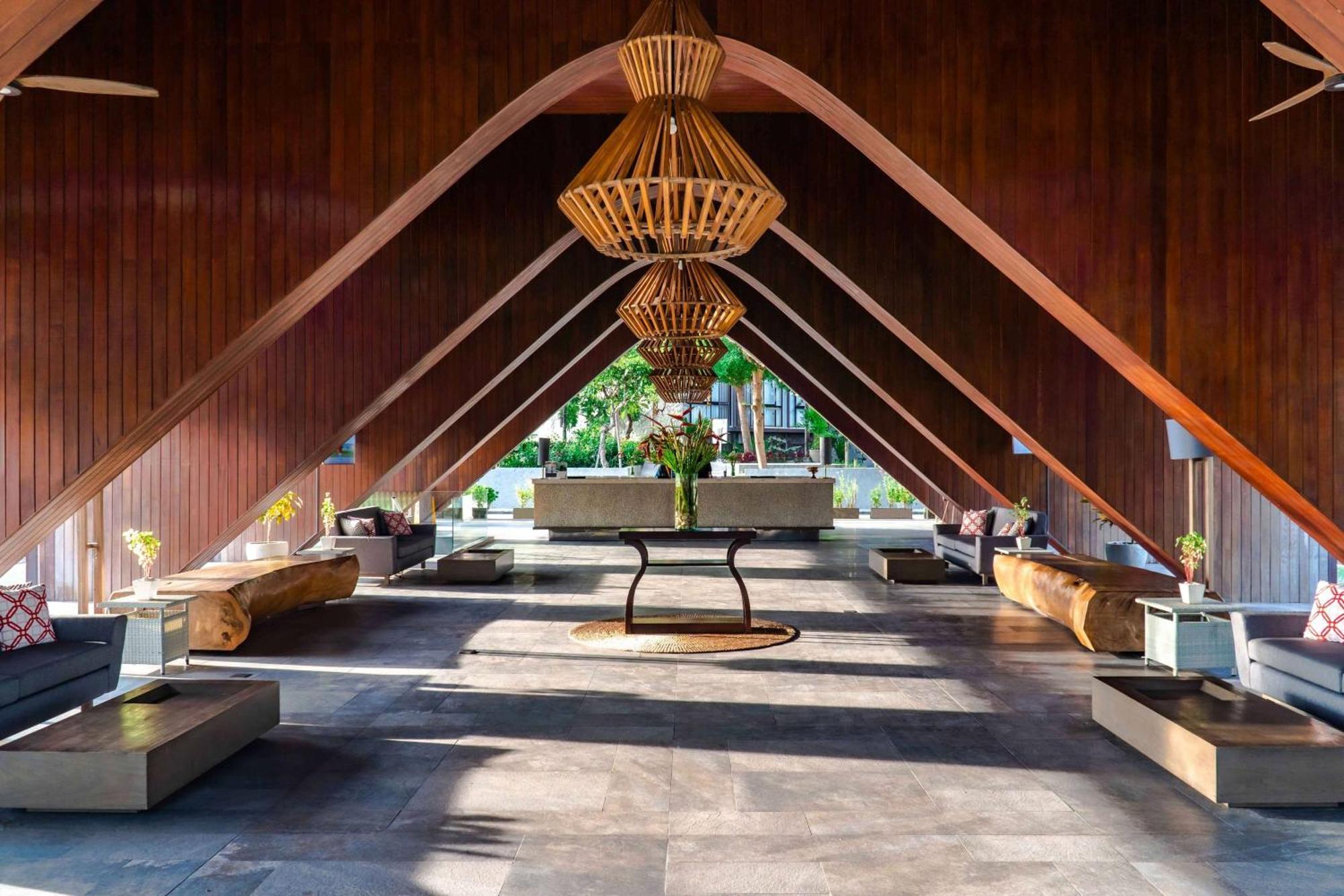 Wyndham Tamansari Jivva Resort Bali Siyut Eksteriør billede The lobby of the hotel