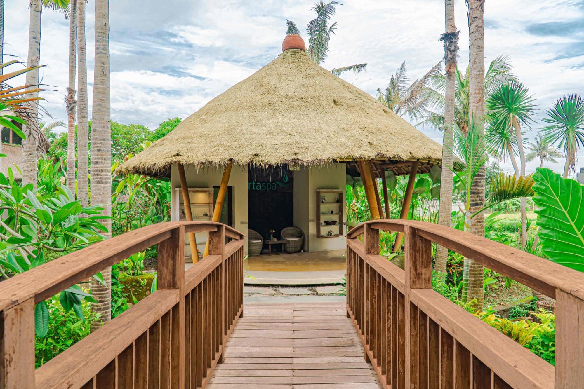 Wyndham Tamansari Jivva Resort Bali Siyut Eksteriør billede The spa at the resort